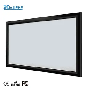 200 pouces 10cm largeur cadre écran de projection à cadre Fixe écran de cinéma maison de haute qualité bon prix