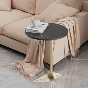 Coffee <strong>Table</strong> Book Bed <strong>Bedside</strong> Small End Sofa Accent Side Set Oak Gold Living Room Furniture Modern Luxury Coffee <strong>Table</strong> <strong>Marble</strong> - Product Image 2