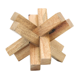 Scultura Decorativa in Legno per Casa, Ufficio, Soggiorno, Bagno, Mensola, Pezzo d'Arte Moderna - Product Image 3