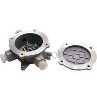 Boîtier de jonction anti-explosion ATEX IP65 en aluminium de haute qualité, boîte de terminaison EX à 1, 2, 3 ou 4 voies