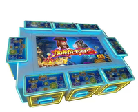 Machine de pêche à jetons Arcade Hunter Fish Table, machine de pêche à la loterie en métal avec 1 an de garantie, grand jeu vidéo pour une utilisation en intérieur
