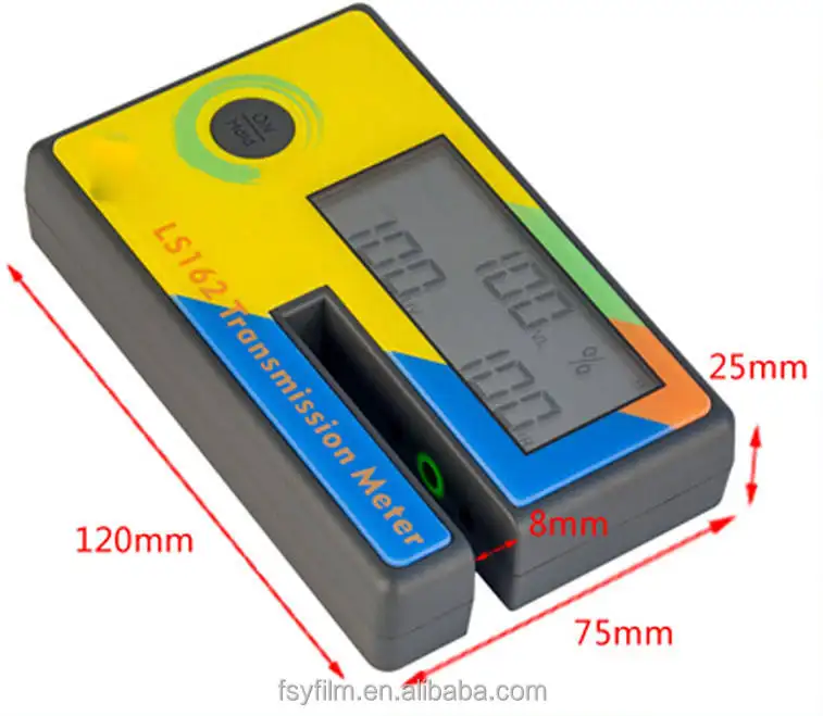 Car Film Tint Reader Solar Irhd Uv Transmission and Power Window Tint Meter Tools Tester