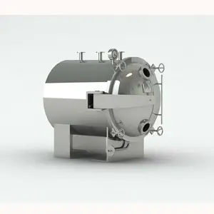 Hot Sale YZG Round Vacuum Tray Dryer for onion/Dehydrated vegetables