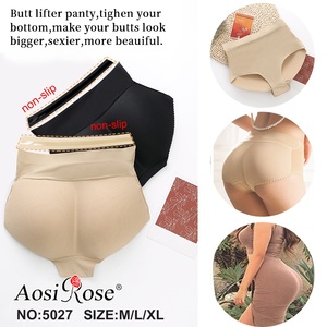 Femmes taille haute sans couture corps façonnage Triangle culotte respirant ferme ventre contrôle hanche rehausseur bout à bout grande taille Shapers - Product Image 1