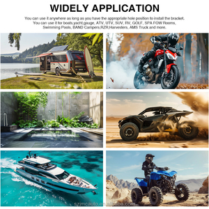 Đầu phát âm thanh nổi JMC 3 inch Maine, hệ thống FM AM, loa siêu trầm, Bluetooth, nghe nhạc qua USB, công suất 4*45W, chống nước IPX5, <span class=keywords><strong>radio</strong></span> dành cho thuyền, xe golf, xe ATV - Product Image 5