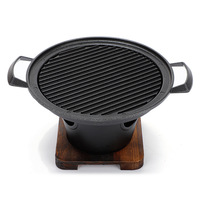 Barbecue portable en acier inoxydable pour le camping en plein air, support de barbecue, outil de cuisson sur table