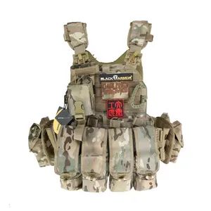 KMS Custom 600D/900D poliestere Camouflage Tactical Molle Weight Upland Oxford Combat Tactical Vest For Men