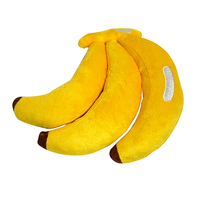 Forte demande OEM Peluche de fruits Poupée de Noël Belle Banane Poire Pastèque Raisins Peluche Enfant Peluche Cadeau de Noël Saison