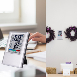 Thermomètre hygromètre numérique de précision pour intérieur avec enregistrement de température maximale/minimale, indicateur de confort et mesure d'humidité - Product Image 3