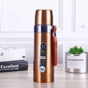 Gobelet isotherme portable sous vide en acier inoxydable 304, avec tête de balle, logo imprimé, gravé, vente en gros, idéal comme cadeau - Product Image 2