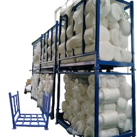 Étagère de stockage de pneus industrielle pliable en acier |   Étagères de stockage pour entrepôts commerciaux |   Installation par branchement |   Revêtement en poudre |