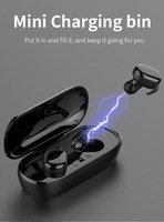Y30 Bluetooh TWS Earphone Nirkabel Laris Manis Dengan Kontrol Sentuh Untuk Gaming dan Olahraga, Headset Nirkabel Airbuds Dengan Mikrofon