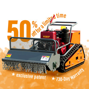 Free Shipping USA Europe DDP Service Remote Control Lawn Mower CE RC Slope EPA Crawler Tracked Robot Grass <b>Cutters</b> SH500/SH550/S - Product Image 1