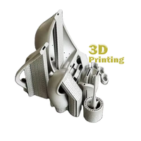 Servicio de Impresión 3D de Alta Precisión Personalizado OEM para Piezas Metálicas de Acero Inoxidable y Aluminio, Prototipado Rápido, Modelo de Resina Transparente ABS