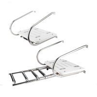Échelle de plate-forme de bain de bateau de construction d'acier inoxydable de conseil à haute densité