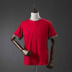 Ensembles de maillots de football personnalisés pour équipes nationales, 100 % polyester, unisexe, service OEM, respirant, avec nom et logo personnalisés, vêtements de sport et shorts - Product Image 2