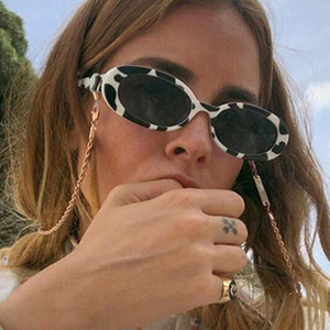 Kadınlar için sıcak satış Retro güneş gözlüğü erkekler UV400 optik özellik gözlük moda PC çerçeveleri ile ucuz gözlük Sunglass dünya - Product Image 4