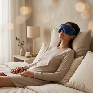 <span class=keywords><strong>Masseur</strong></span> <span class=keywords><strong>oculaire</strong></span> portable rechargeable, thérapie chaud-froid, pression d'air, massage <span class=keywords><strong>Shiatsu</strong></span> pour la syndrome de l'œil sec, maux de tête, voyage, maison - Product Image 1