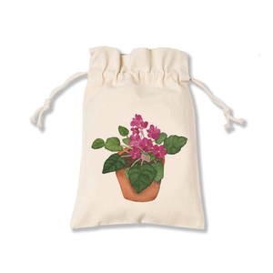 Pochette personnalisée en coton recyclé à poignée en corde, avec logo sur mesure, pour l'emballage et le rangement de bijoux - Product Image 3