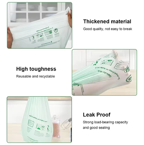 Sacs de courses biodégradables en PLA durables, pliables, gaufrés et tendance, pour entreprises et supermarchés, 1 tonne - Product Image 4