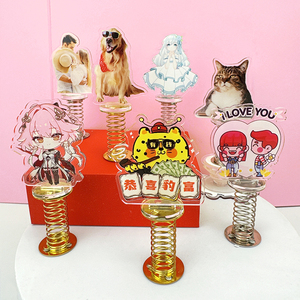 Accessoires de présentation en plastique durable avec logo personnalisé pour anime, TV, jeux, films, incluant des figurines de robots, des téléphones et des objets divers inspirés de la culture populaire - Product Image 2