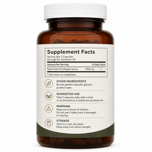 Nouvelles Capsules de Suppléments de Santé Bio pour Adultes : Mélange de Mousse de Mer, Miel, Huile d'Argan Extra Vierge Pressée à Froid et Huile de Nigelle pour la Digestion - Product Image 6