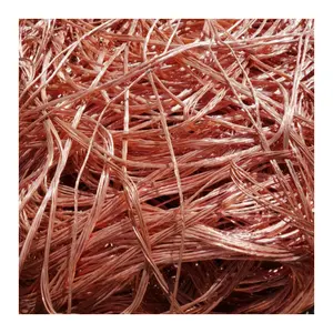 Precio de mercado Alambre de cobre de chatarra roja de alta calidad con precio al por mayor Línea de cobre de chatarra de 99.9% pureza