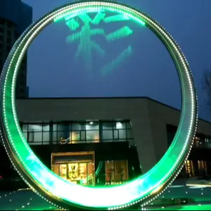 Personalizzato a forma di curva diritta parole <span class=keywords><strong>foto</strong></span> che mostra digitale tenda pioggia fontana schermo di proiezione acqua caduta fontane - Product Image 2