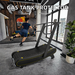 Non Motorized Curved <b>Treadmill</b> Self Powered Running Machine <b>With</b> Magnetic Resistance For Commercial Gym - Product Image 2