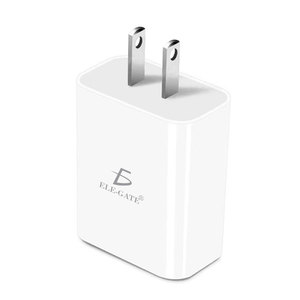 ELE-GATE <b>USB</b> Wall Charger <b>5V</b> <b>1A</b> White Color for Mobile Devices - Product Image 2