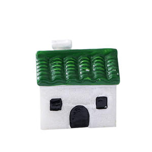 Figuras de Casas en Miniatura, Juego de Cabañas con Techo de Tejas de Resina para Jardín de Hadas y Decoración de Micropaisajes - Product Image 5