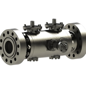 ASME 2500LB En Acier Inoxydable Forgé Tourillon Double Bloc et Purge - Product Image 1