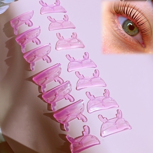 Almohadillas de silicona tipo gel para lifting de pestañas coreano, con efecto V, 9 tamaños, sin pegamento, varillas para lifting de pestañas para una permanente coreana rápida - Product Image 4