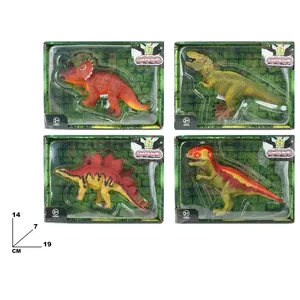 Figuras de dinosaurios de juguete 14x7x19 cm Paquete de 4 para niños mayores de 3 años - Product Image 2