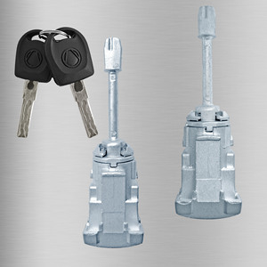 กระบอกล็อคประตูรถยนต์ Volkswagen รุ่น 6L3837167B ผลิตจากโลหะผสมสังกะสี พร้อมกุญแจ 2 ดอก สำหรับประตูซ้ายและขวา อะไหล่รถยนต์ รุ่น DZ088M4 - Product Image 4