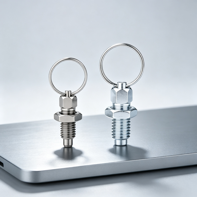 Factory Price Stainless Steel Quick Release Hardware Parts Index Plunger Durable Hardware Pull Ring Index Pin