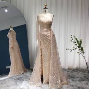 Изысканные асимметричные вечерние платья на одно плечо для выпускного - Product Image 6