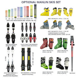 สกีสำหรับผู้ใหญ่วัสดุสกีทำจากไม้ OEM และ ODM สำหรับผู้ใหญ่น้ำหนักเบาสั่งทำได้ - Product Image 4