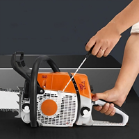Tronçonneuse à essence 72cc 380 381 382 avec moteur à couple élevé pour la coupe d'arbres et le sciage du bois