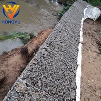 Rouleau de fil de fer galvanisé enduit de PVC pour gabion, maille hexagonale, mur de soutènement, service de découpe inclus