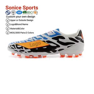 <span class=keywords><strong>Botas</strong></span> de Fútbol de Primera Calidad al por Mayor, Tacos de Fútbol para Hombre con Entresuela de TPU, Logotipo Personalizado, Uso en Primavera/Otoño/Invierno - Product Image 1