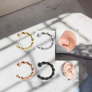 <span class=keywords><strong>Faux</strong></span> <span class=keywords><strong>Septum</strong></span> <span class=keywords><strong>Piercing</strong></span> <span class=keywords><strong>Nez</strong></span> <span class=keywords><strong>Piercing</strong></span> Anneau À Lèvres Non <span class=keywords><strong>Piercing</strong></span> <span class=keywords><strong>Nez</strong></span> Corps Bijoux En Acier Inoxydable <span class=keywords><strong>Piercing</strong></span> - Product Image 4