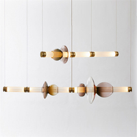 Lampe suspendue d'intérieur colorée, couvre-verre contemporain, luminaire décoratif de plafond, pour la maison, nouveauté 2021