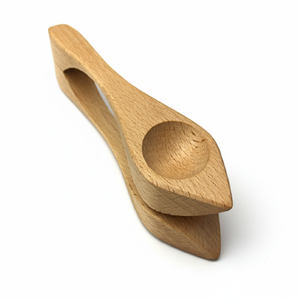 Cuillères à musique en bois directes d'usine-Instrument à percussion artisanal pour les groupes folkloriques et les enfants en classe - Product Image 1