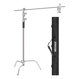 <span class=keywords><strong>Neewer</strong></span> Support de lumière C-Stand réglable de 3 mètres avec bras de flèche d'extension de 1.2 mètres et sac de transport pour studio de photographie vidéo - Product Image 1