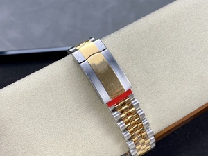 Siêu Chất Lượng Cơ Khí Sáng Đồng Hồ Nhà Máy Sạch 41Mm 904L Thép ETA 3235 Phong Trào 126333 Hai <span class=keywords><strong>Tone</strong></span> Vàng Datejustt Đồng Hồ - Product Image 6