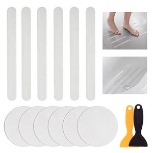 GY OEM Anti-Slip <b>Stair</b> <b>Treads</b> Clear Tape Pre-Cut Non-Skid Transparent Safety Strips PEVA High Traction Bathroom Safety Equipment - Product Image 3
