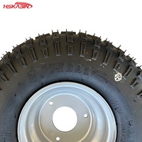 إطار عجلة مربع جديد مقاس 145/70 بوصة لدراجات KB Kart النارية ودراجات الشاطئ ومركبات ATV، رقم القطعة 0305-03، مع ضمان لمدة عام
