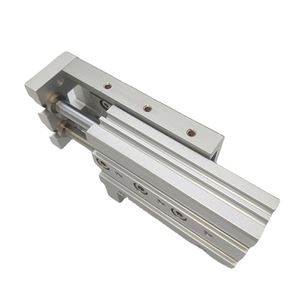 Guide linéaire série Mxs, corps en aluminium, type piston pneumatique, taille standard - Product Image 1