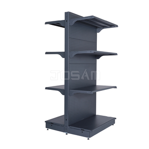 ชั้นวางของโลหะสีขาวแบบตั้งได้สำหรับวางจำหน่าย30/60ซูเปอร์มาร์เก็ต1810*1200*900มม. - Product Image 3